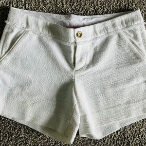 Size 4 linen shorts heavy Lilly Pulitzer